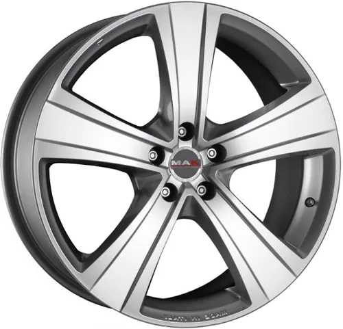MAK Fuoco 5 8,5x19 5*127 Et:35 Dia:71,6 Hyper Silver